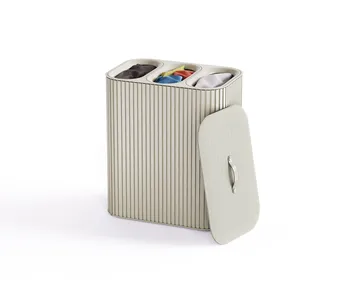 Tota Trio Luxe wasmand 90 L - Ecru - Joseph Joseph