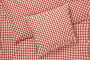 Bæk&Bølge dekbedovertrek 150x210 cm - Rood-geel - Juna