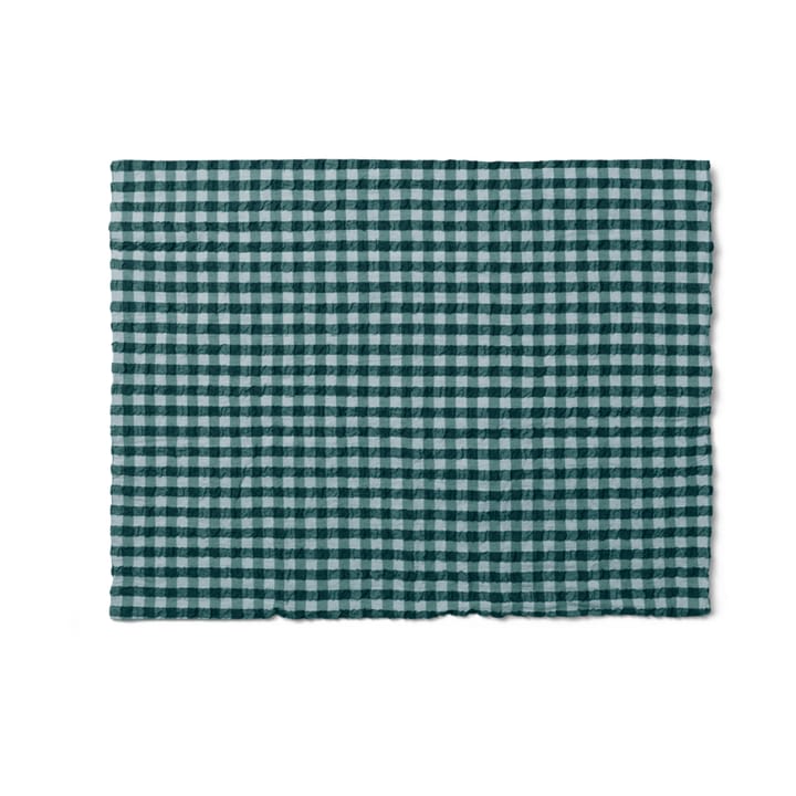 Bæk&Bølge kussensloop 50x60 cm, Groen-lichtblauw Juna