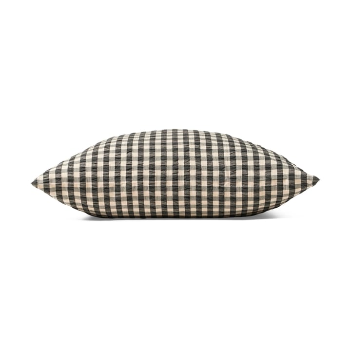 Bæk&Bølge kussensloop 50x60 cm, Zwart zand Juna