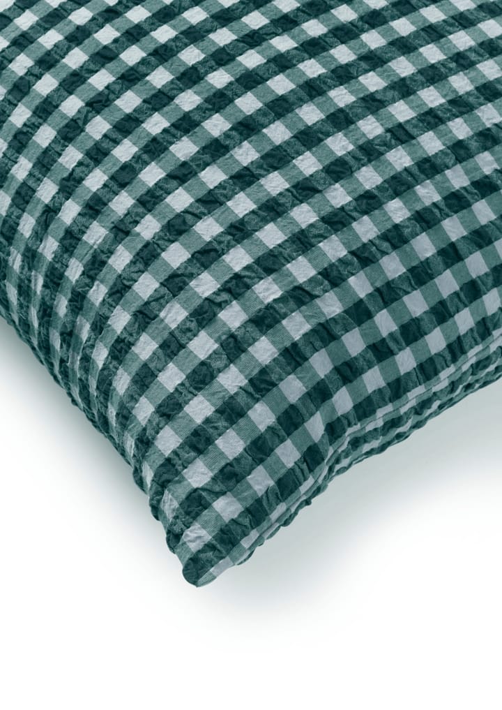 Bæk&Bølge kussensloop 60x63 cm, Groen-lichtblauw Juna