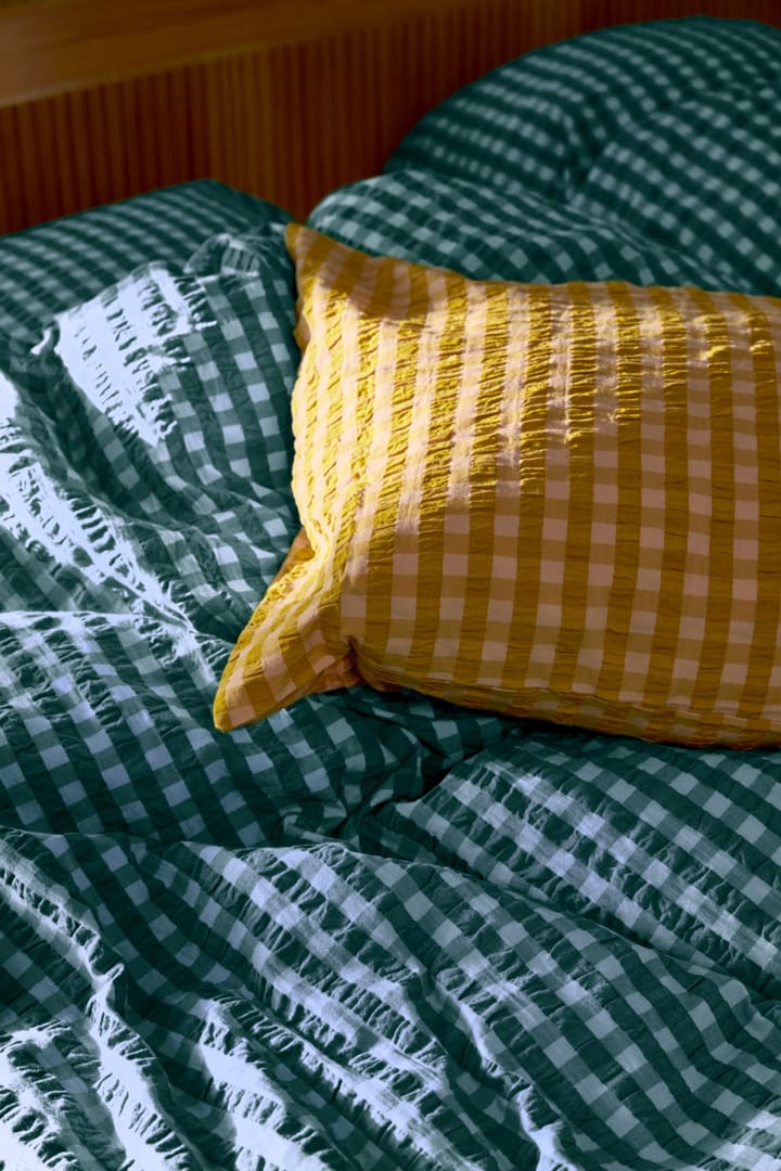Bæk&Bølge kussensloop 60x63 cm, Groen-lichtblauw Juna