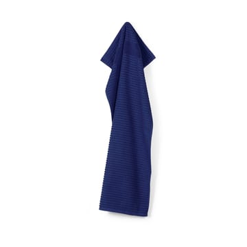 Check handdoek 50x100 cm - Marineblauw - Juna