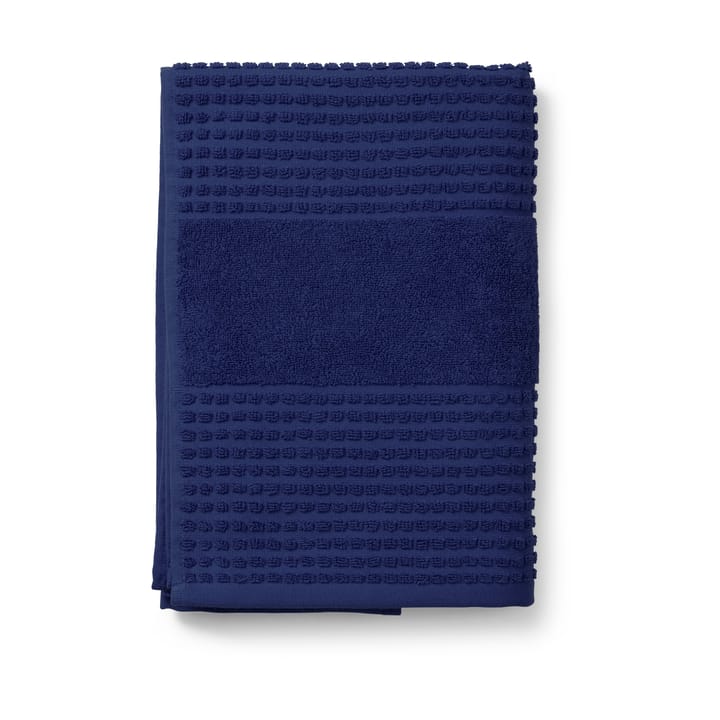 Check handdoek 70x140 cm - Marineblauw - Juna