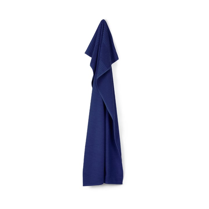 Check handdoek 70x140 cm, Marineblauw Juna
