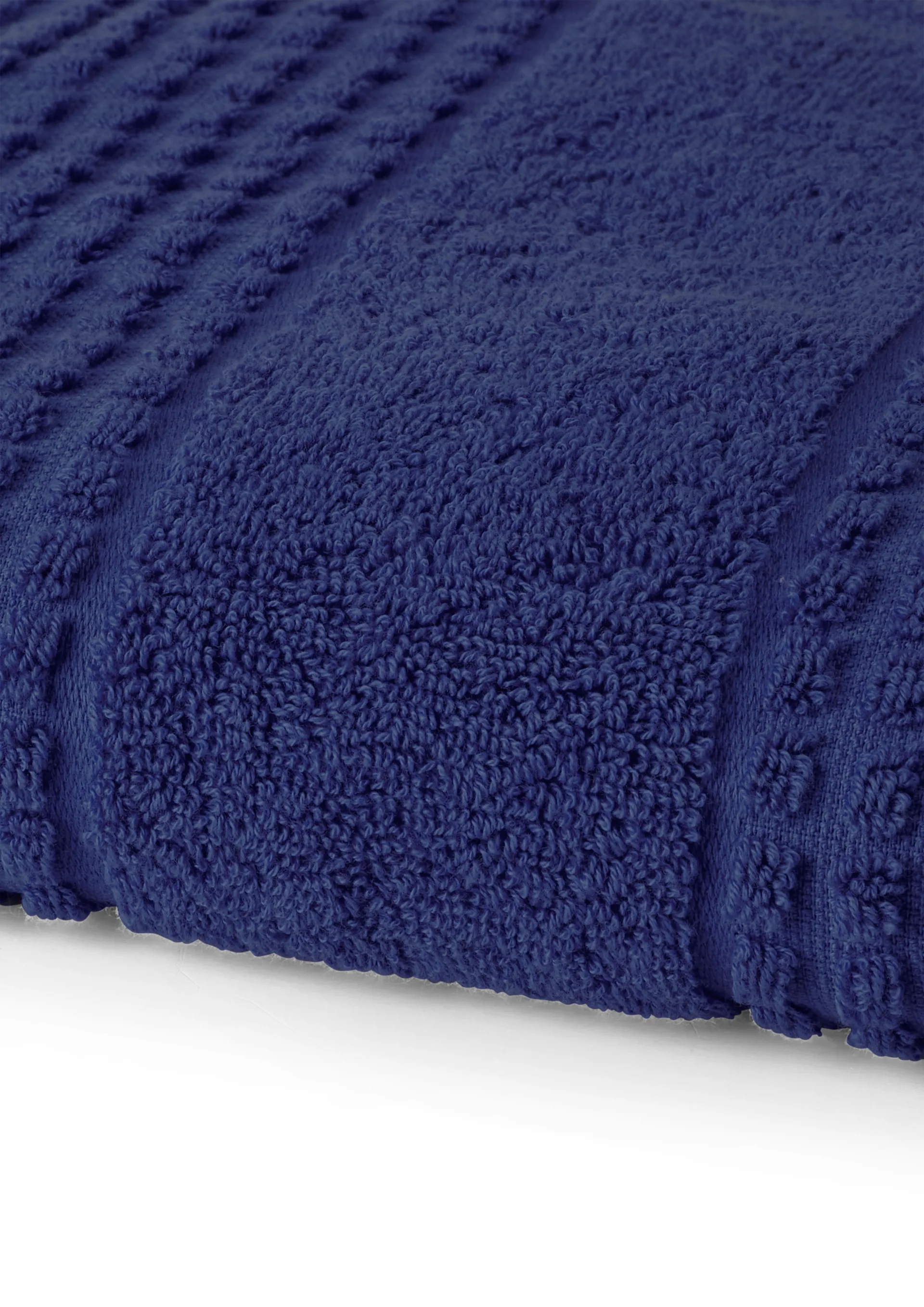 Check handdoek 70x140 cm, Marineblauw Juna