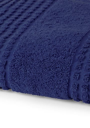 Check handdoek 70x140 cm - Marineblauw - Juna