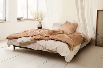 Daisy dekbedovertrek 150x210 cm - Zand-wit - Juna