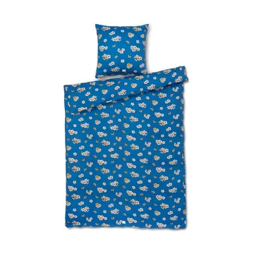 Grand Pleasantly dekbedovertrek 150x210 cm - Blauw - Juna