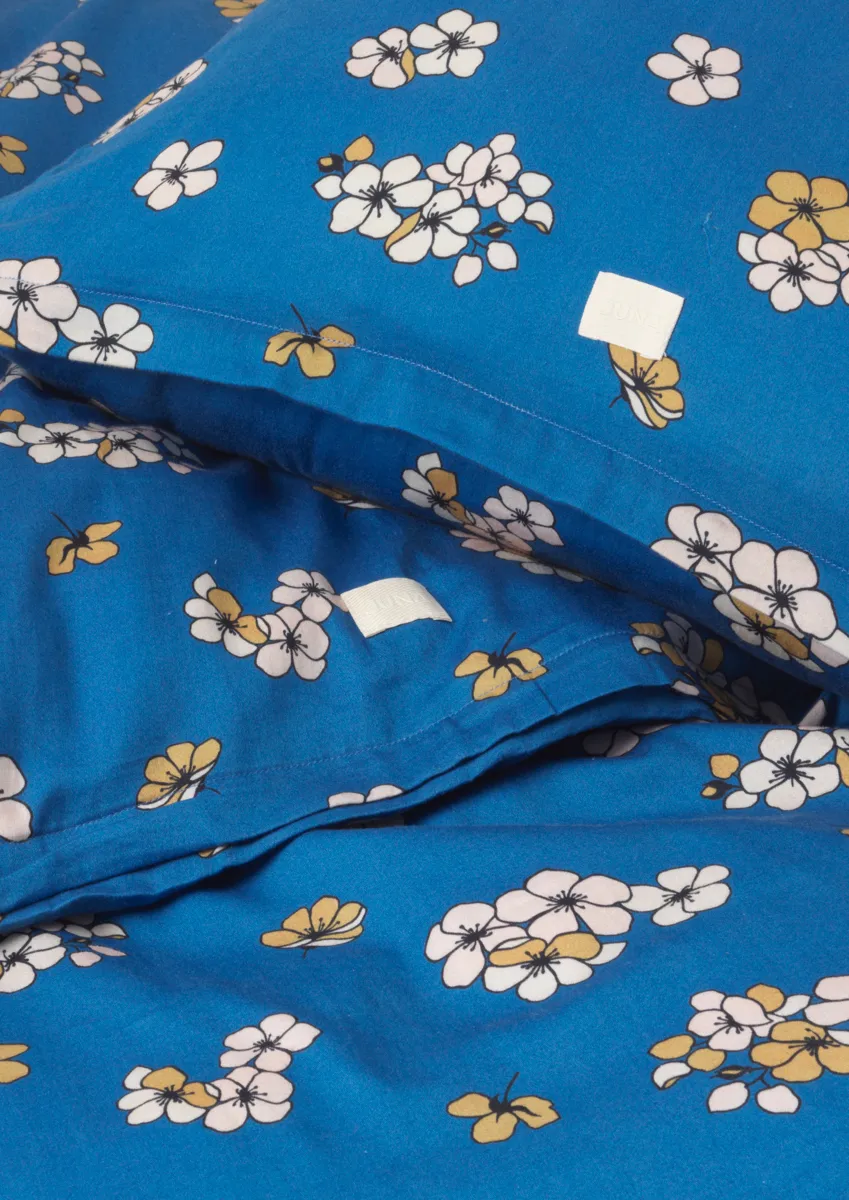 Grand Pleasantly dekbedovertrek 150x210 cm, Blauw Juna