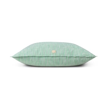 Monochrome Lines kussensloop 50x60 cm - Groen-wit - Juna