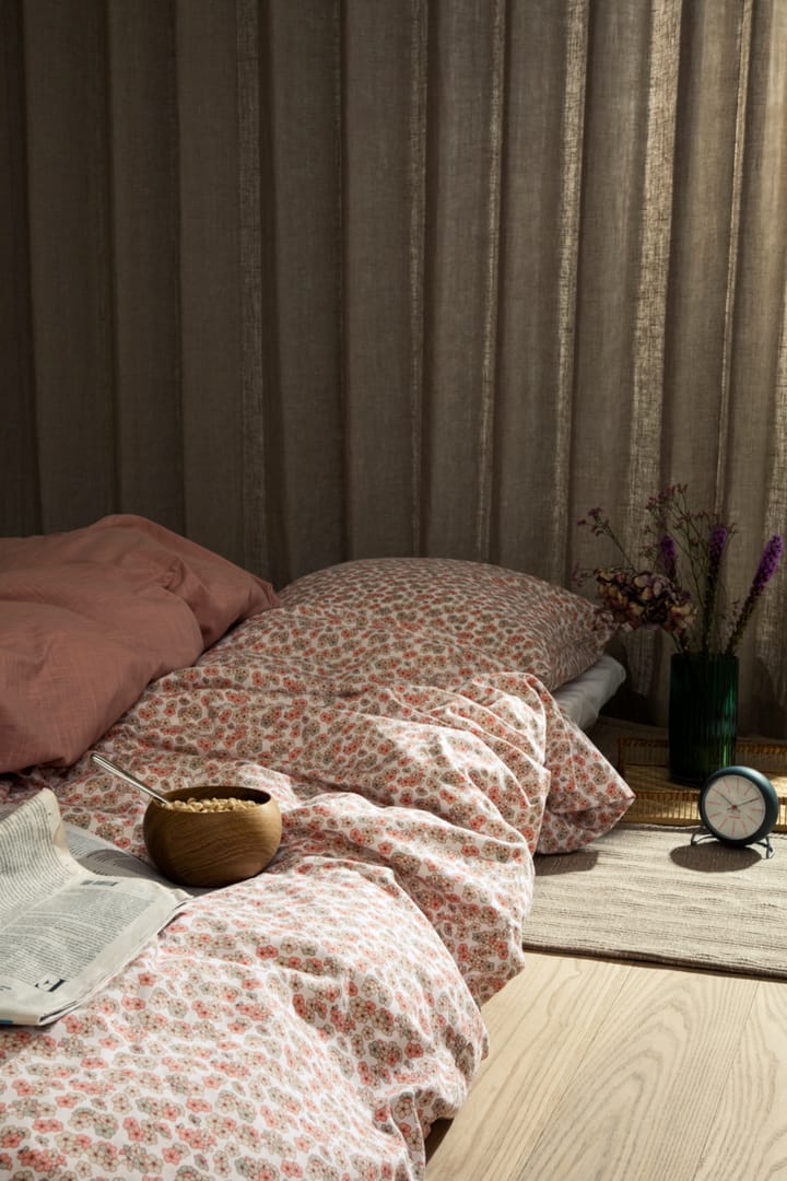 Pleasantly dekbedovertrek 150x210 cm, Wit-roze Juna