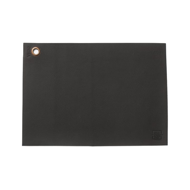 Rå placemat 43x30 cm - zwart - Juna