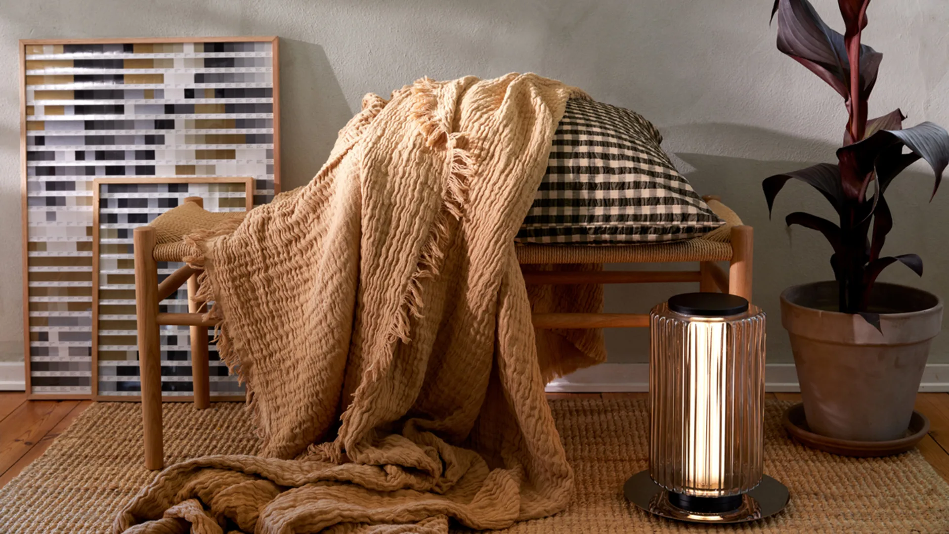 Reloved sprei 240x260 cm, Zand Juna