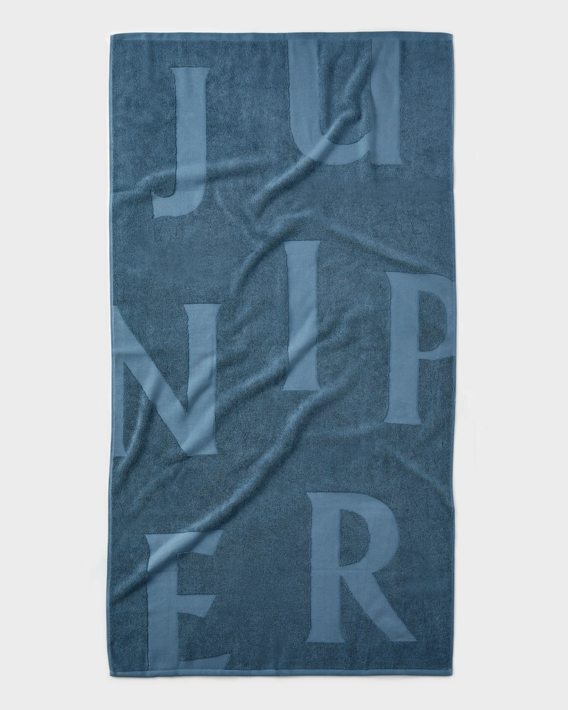 Juniper badlaken 85x160 cm, North Sea Blue Juniper