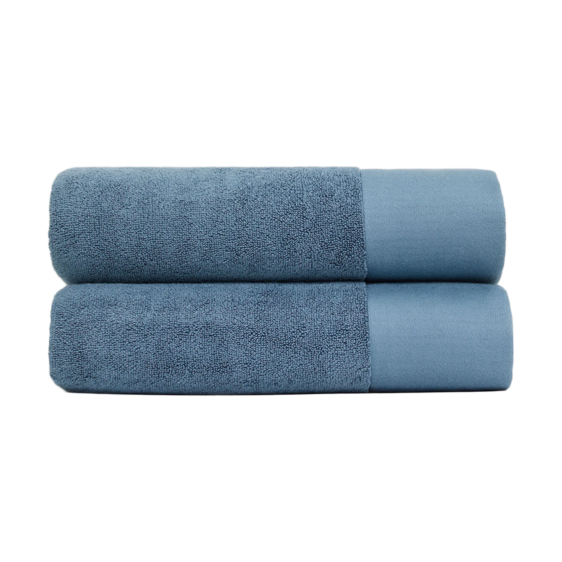 Juniper douchehanddoek 70x140 cm 2-pack, North Sea Blue Juniper