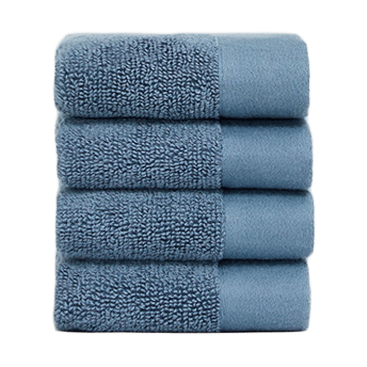 Juniper gezichtshanddoek 30x30 cm 4-pack - North Sea Blue - Juniper