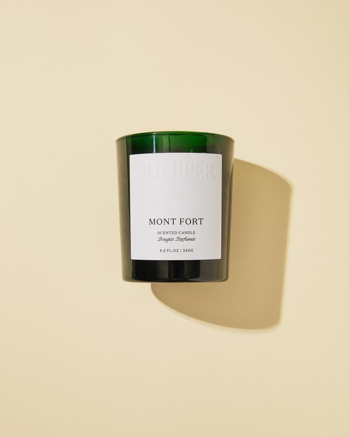 Mont fort geurkaars, 240 gr Juniper