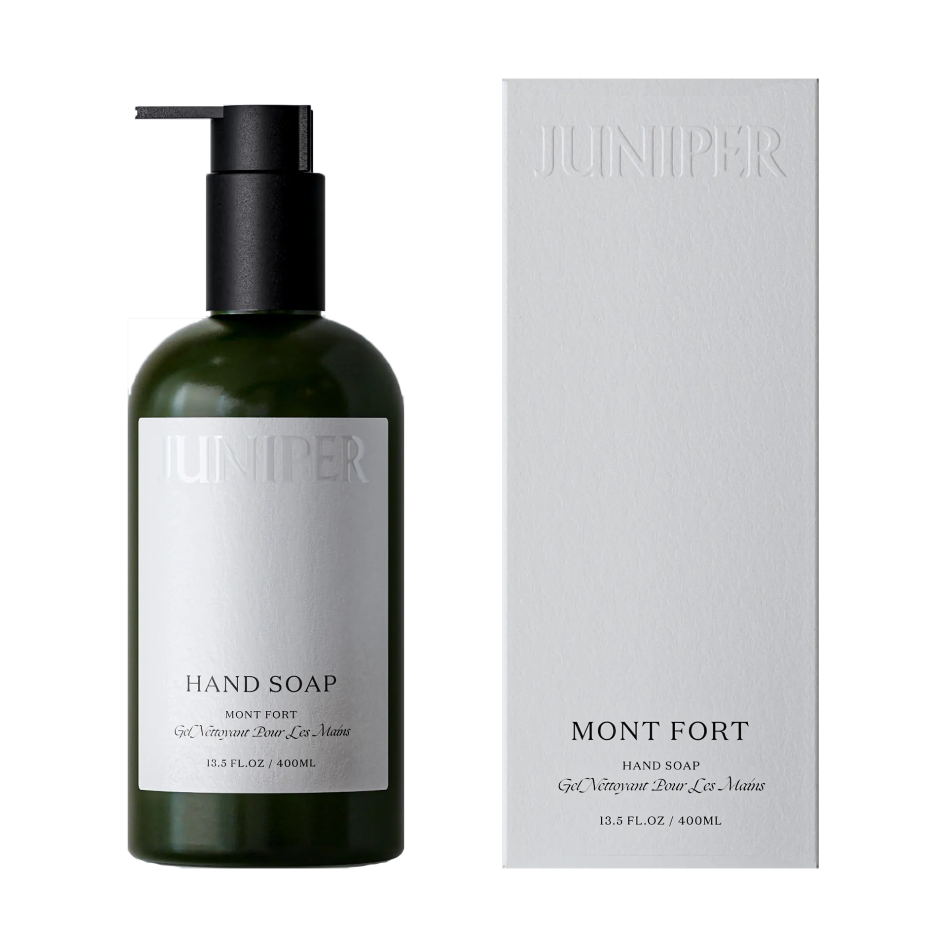 Mont Fort handzeep, 400 ml Juniper