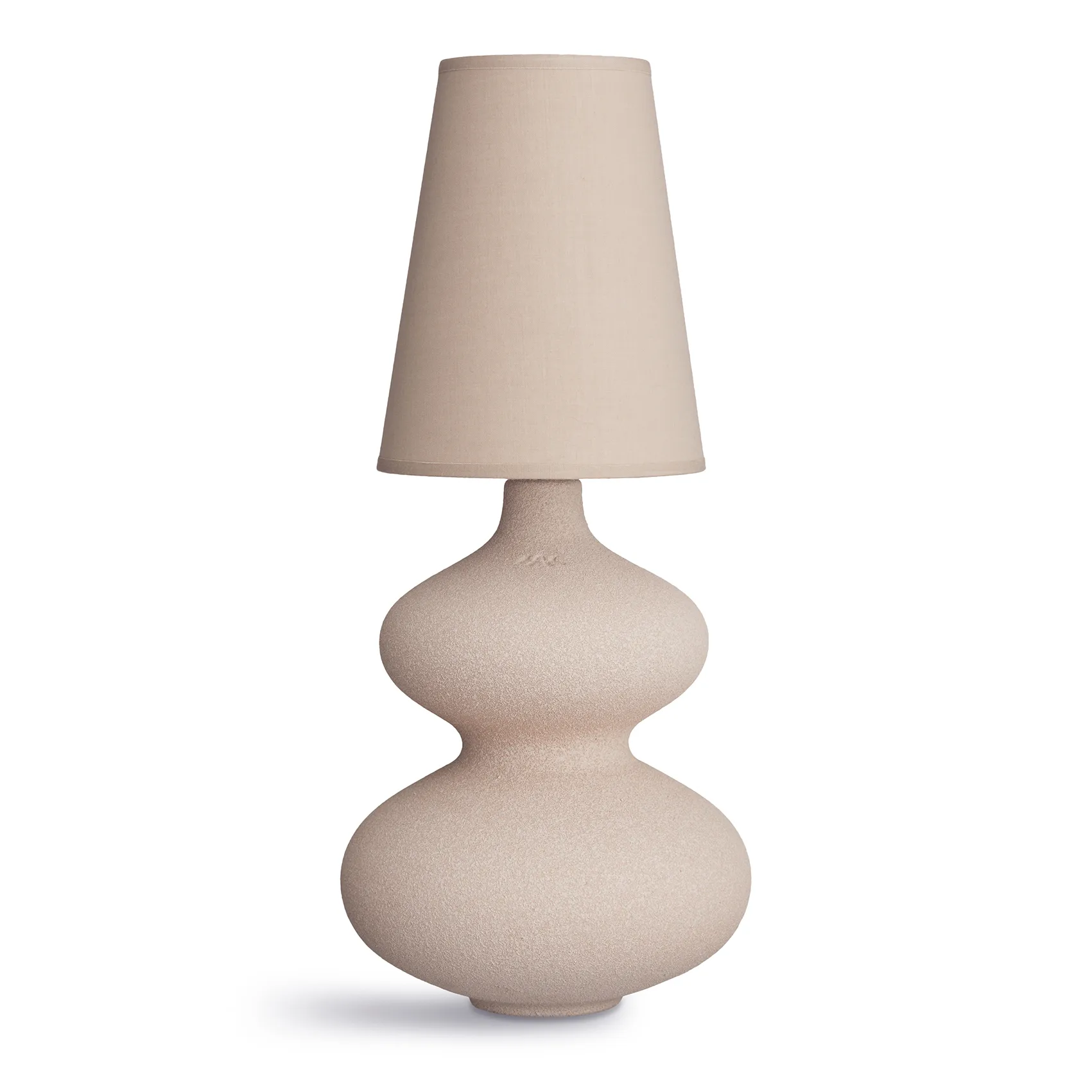 Balustre tafellamp 43,5 cm, Lichtroze Kähler