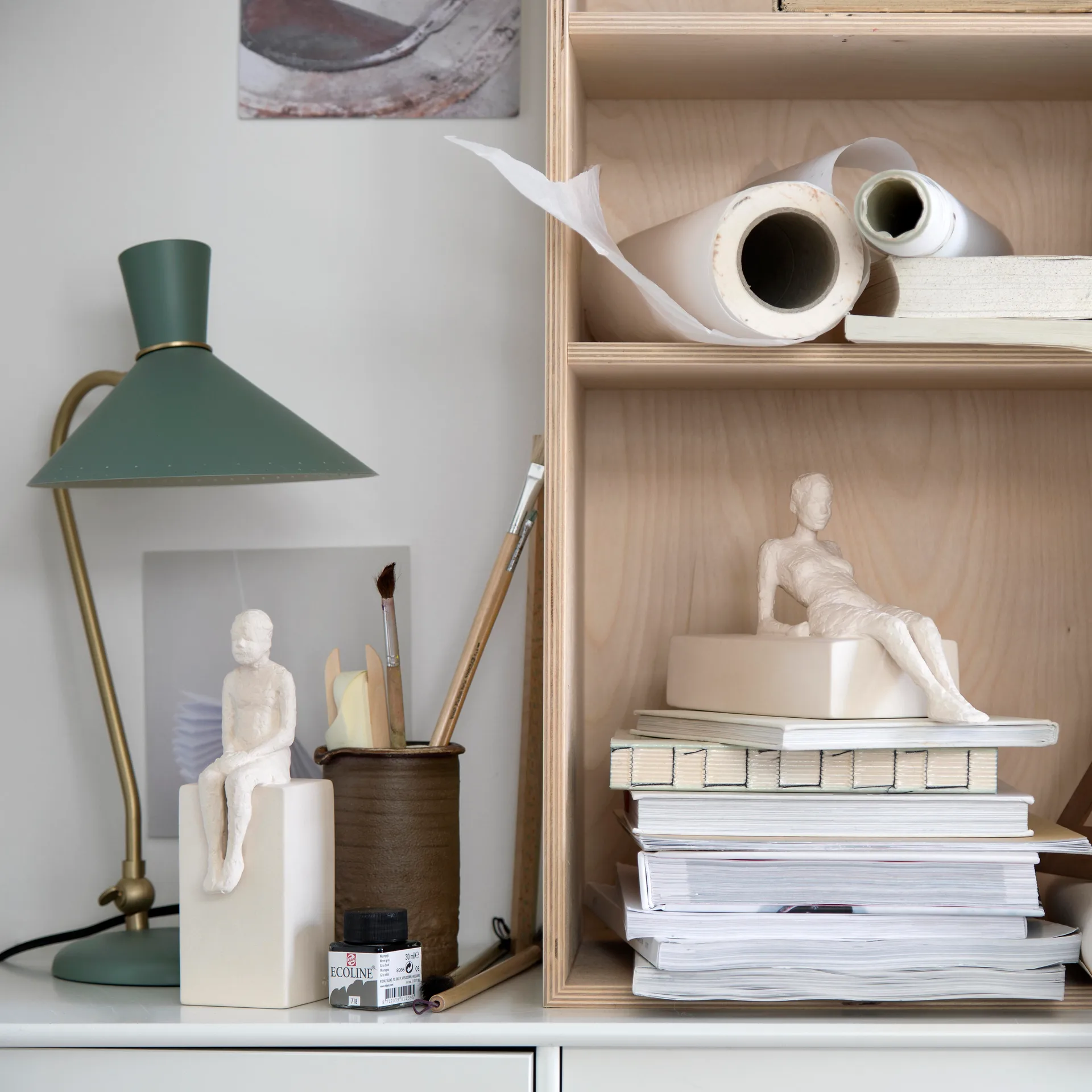 Character beeld met boodschap, The dreamer Kähler