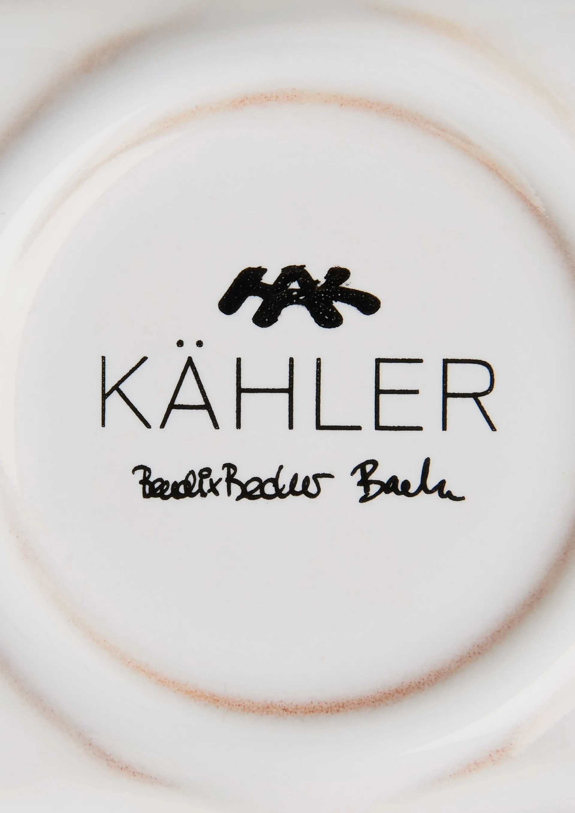 Gingerbread kandelaar medium 15 cm, Bruin Kähler