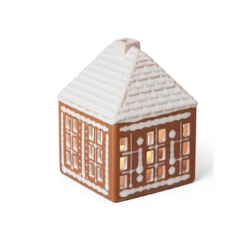 Gingerbread kandelaar small 11 cm - Bruin - Kähler