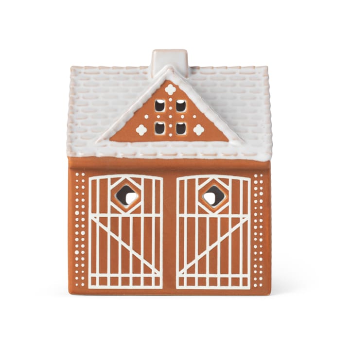 Gingerbread lichtjeshuis, Christmas barn 11,5 cm Kähler