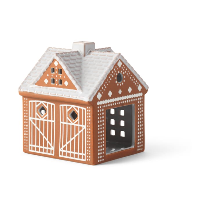 Gingerbread lichtjeshuis, Christmas barn 11,5 cm Kähler