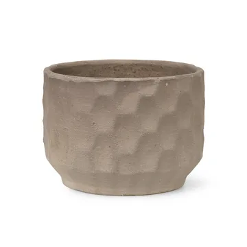 Gro bloempot licht zand - Ø16,5 cm - Kähler