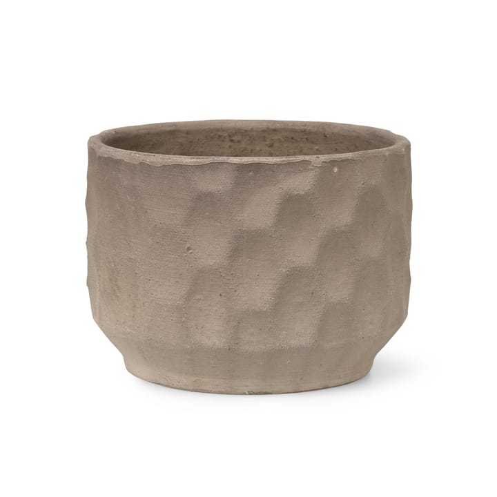 Gro bloempot licht zand - Ø16,5 cm - Kähler