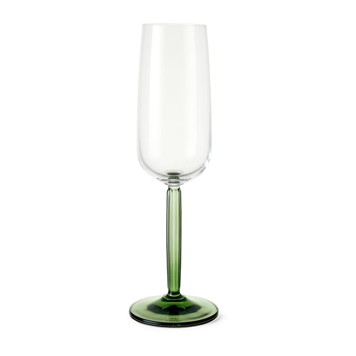 Hammershøi Champagneglas 24 cl 2pack - Groen - Kähler