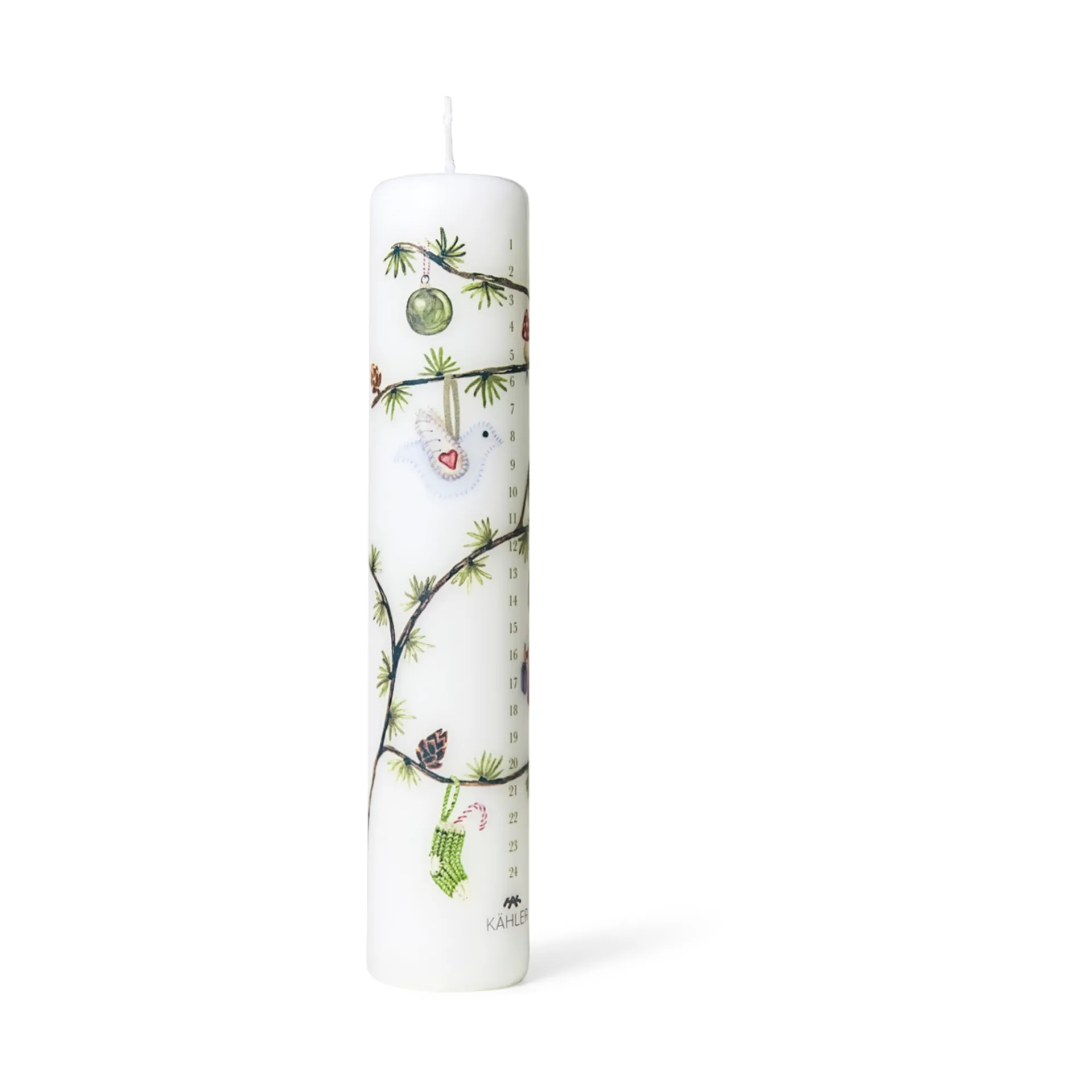 Hammershøi Christmas Adventskaars Ø5 cm, 2023 Kähler