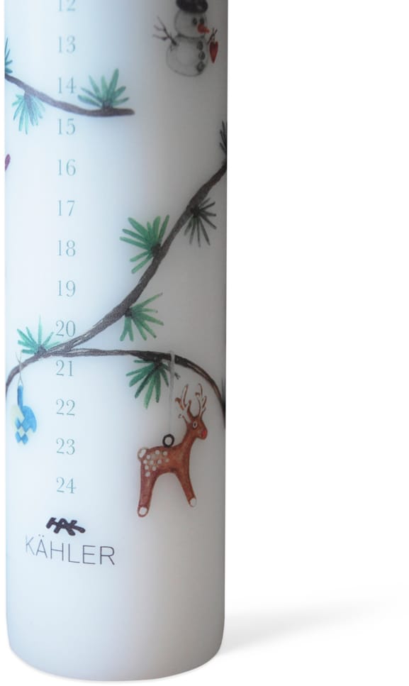 Hammershøi Christmas Adventskaars Ø5 cm, 2024 Kähler