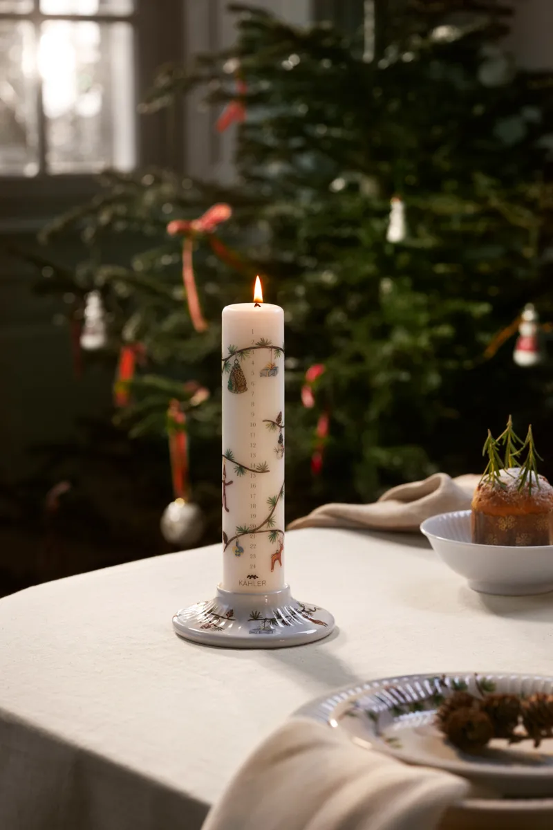 Hammershøi Christmas Adventskaars Ø5 cm, 2024 Kähler