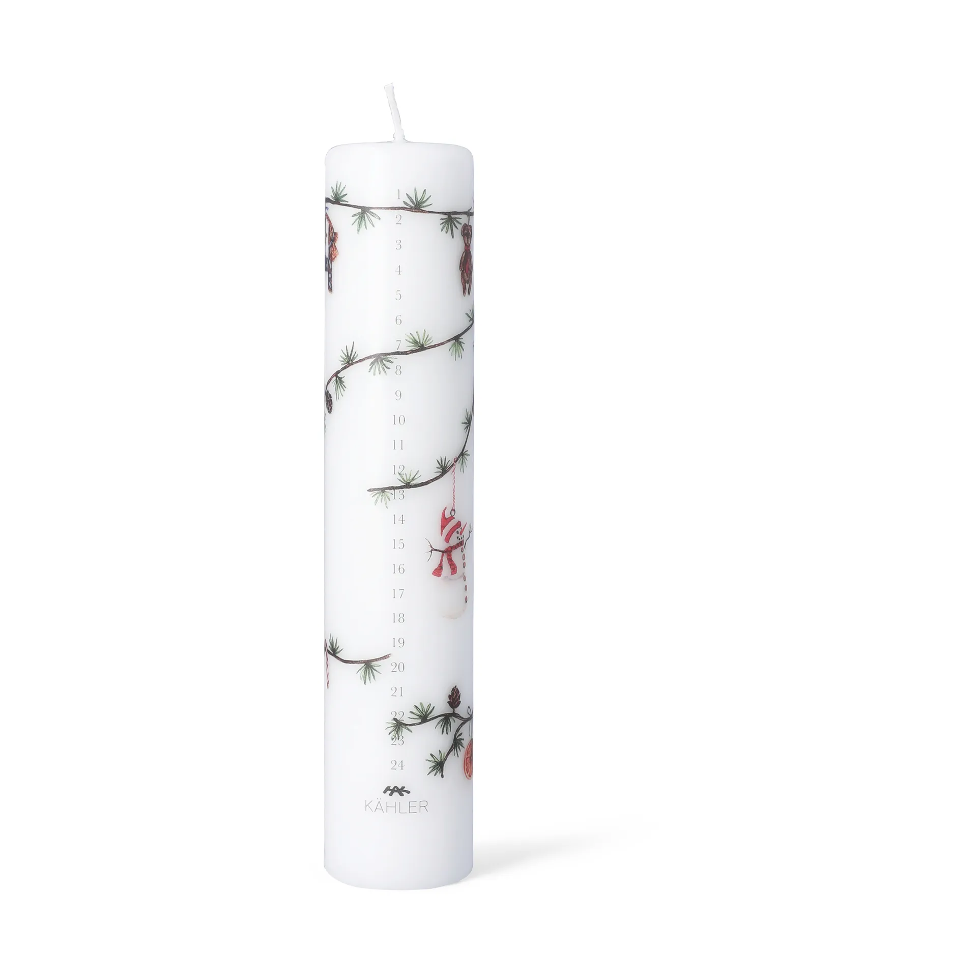 Hammershøi Christmas Adventskaars Ø5 cm, 2025 Kähler
