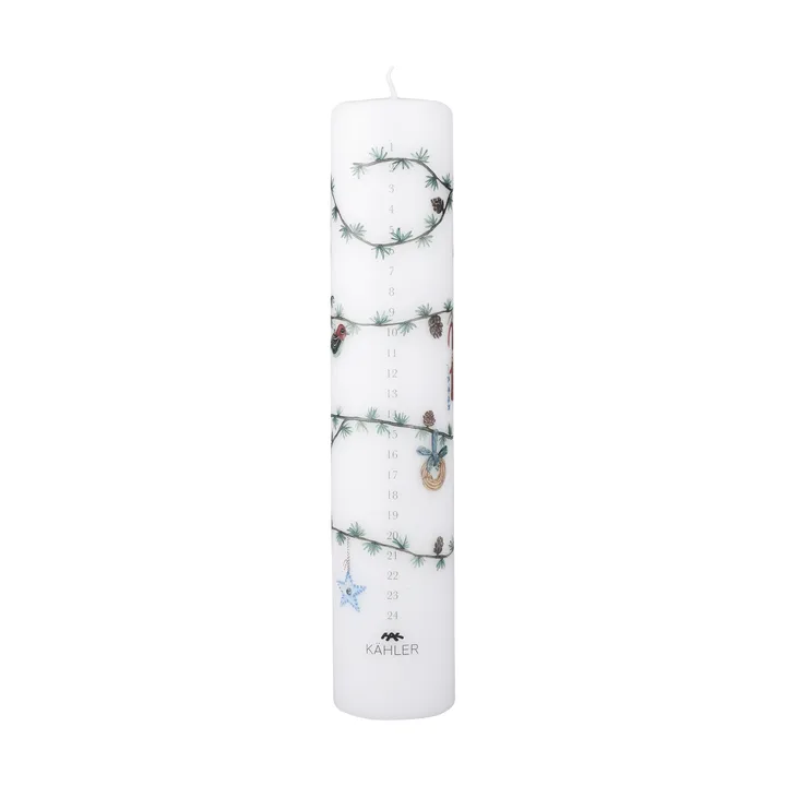Hammershøi Christmas Adventskaars Ø5 cm - 2026 - Kähler