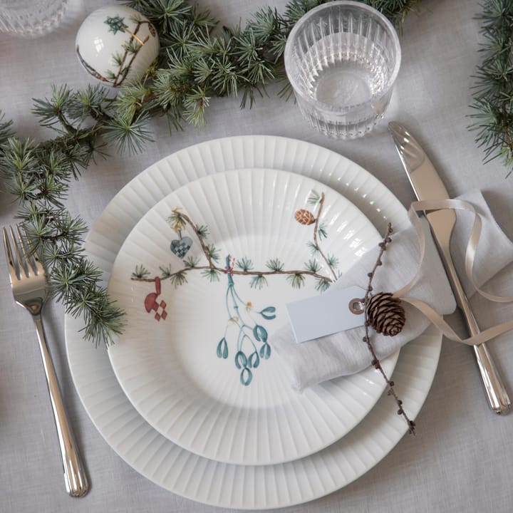 Hammershøi Christmas diep bord, 21 cm. Kähler