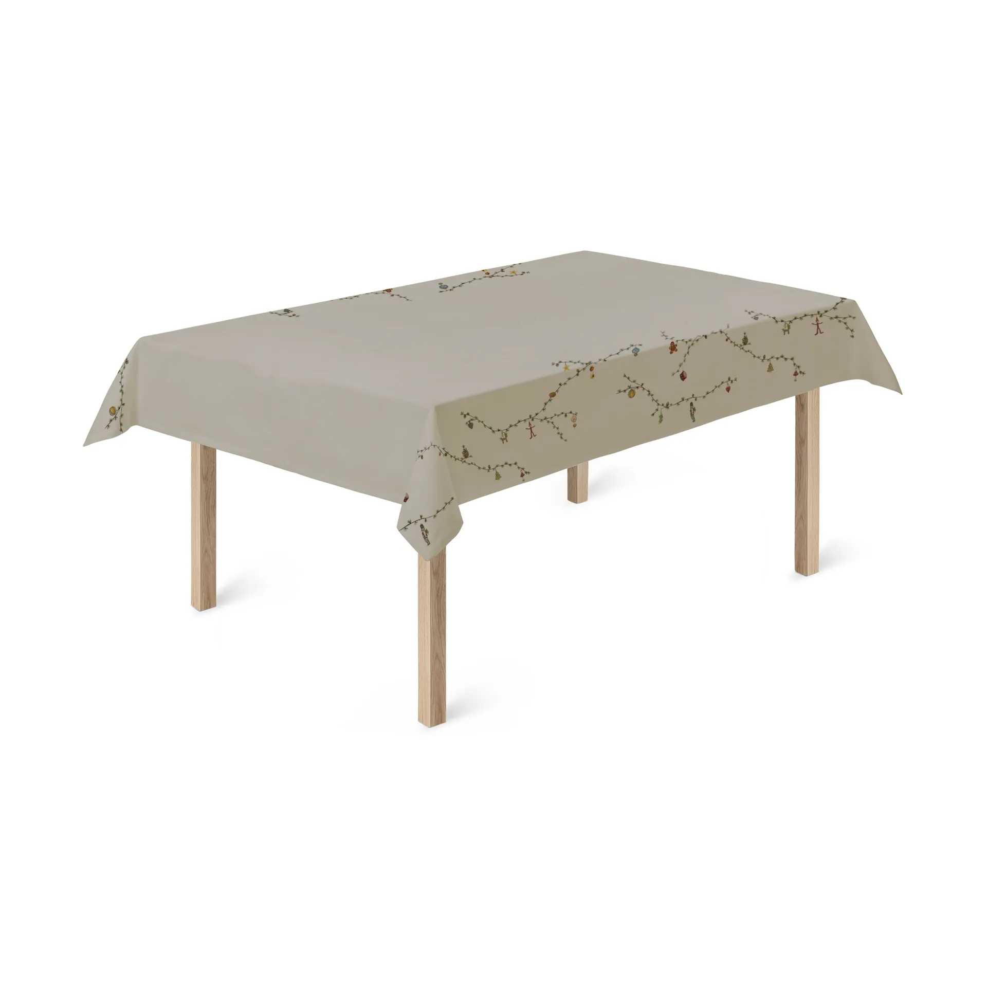 Hammershøi Christmas Duk beige, 150x270 cm Kähler
