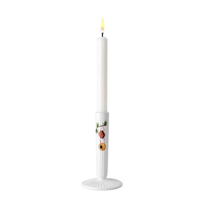 Hammershøi Christmas kandelaar wit, 16 cm Kähler