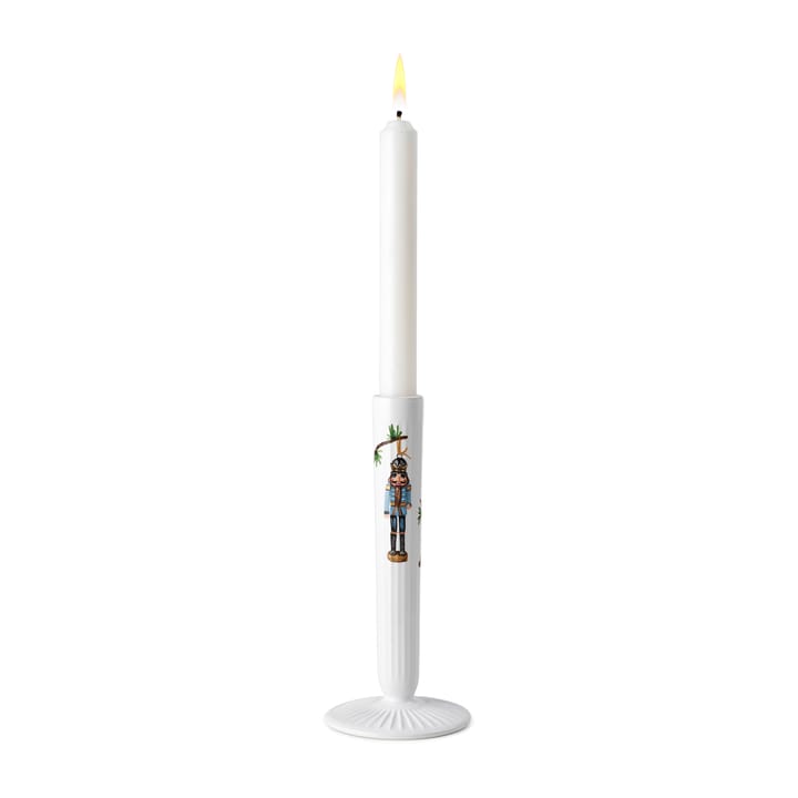 Hammershøi Christmas kandelaar wit, 20 cm Kähler