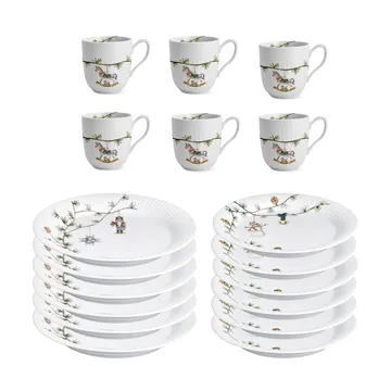 Hammershøi Christmas kerstservies set 18-delig - Kähler