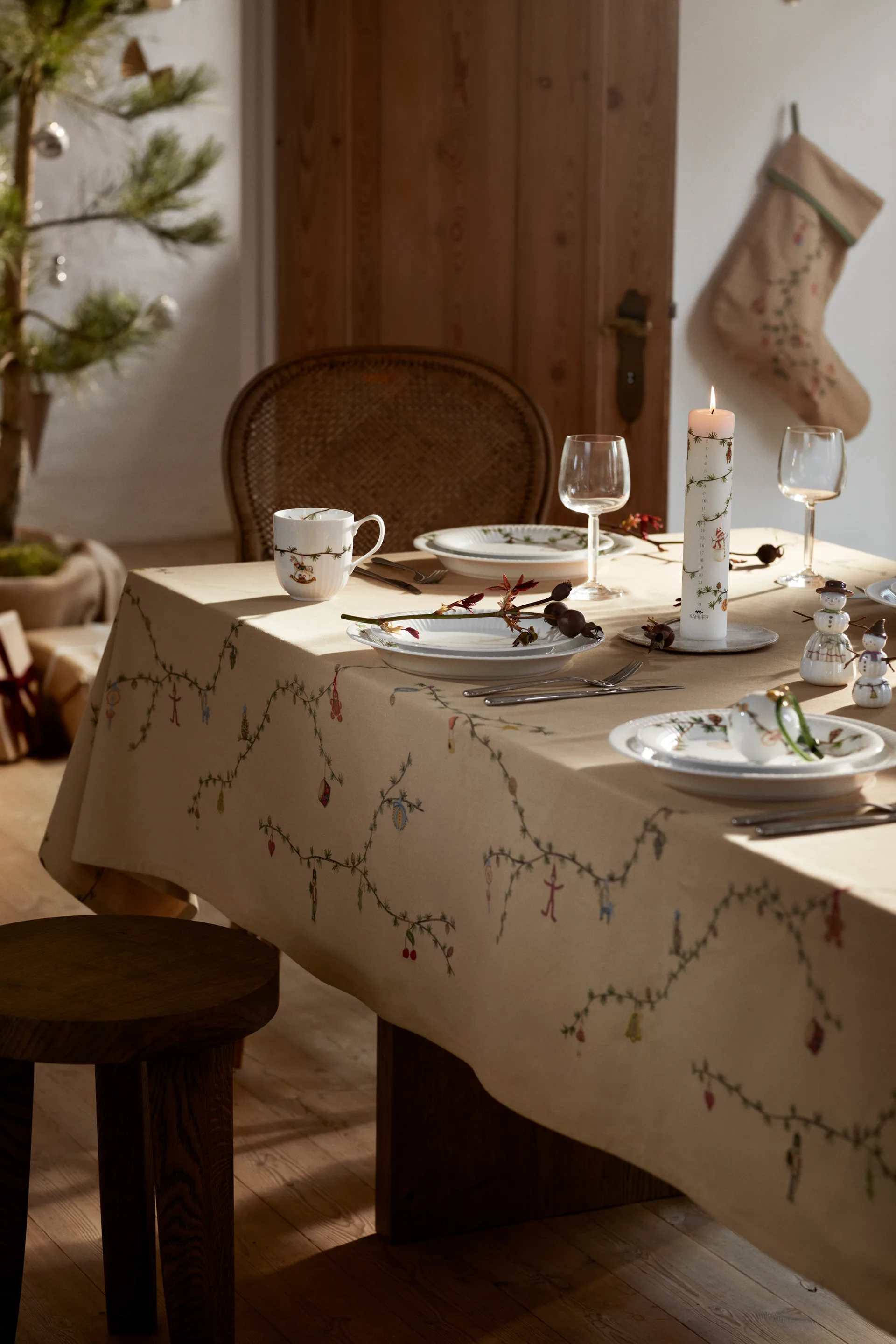 Hammershøi Christmas kerstservies set 18-delig,  Kähler