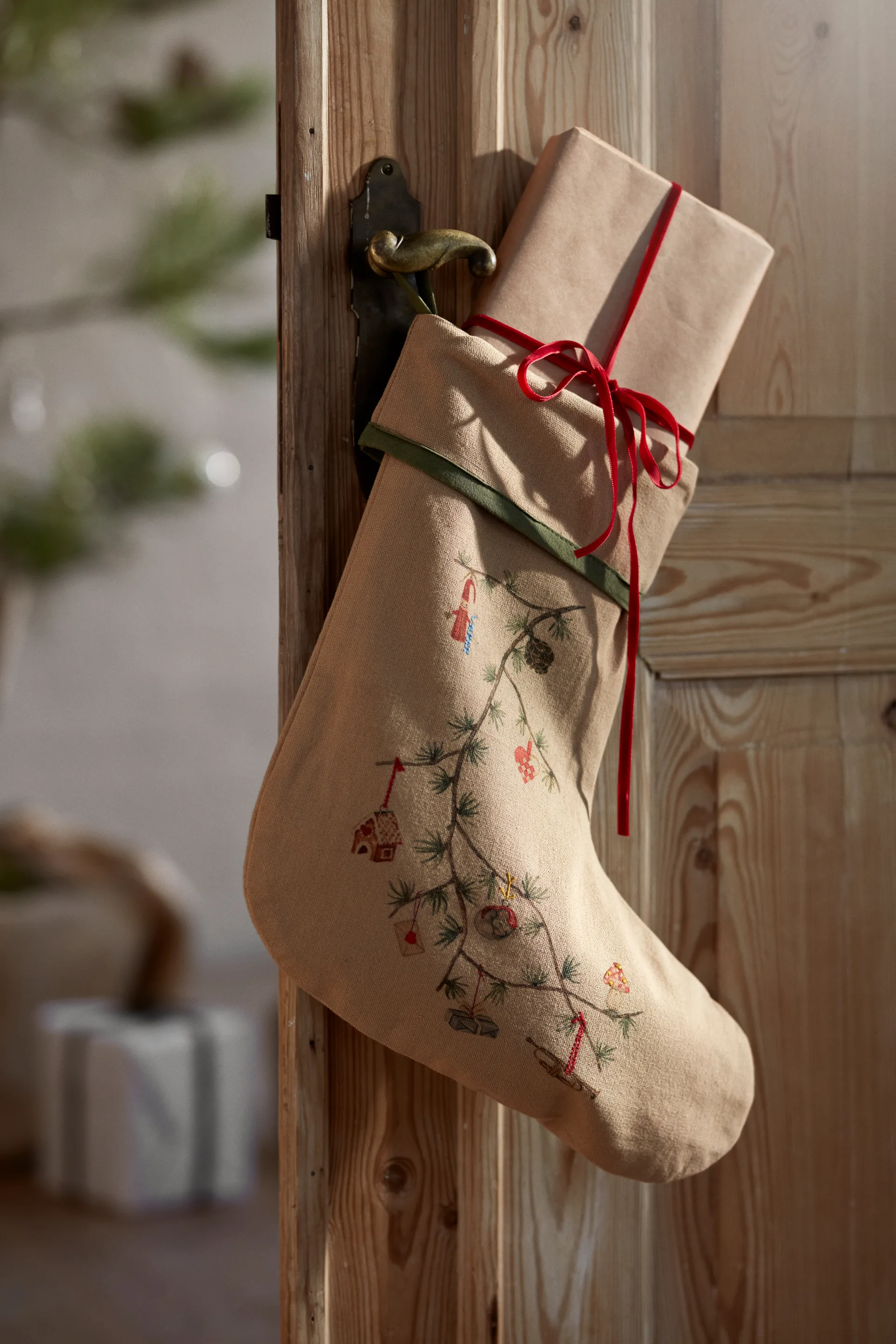 Hammershøi Christmas Kerstsok, Beige Kähler