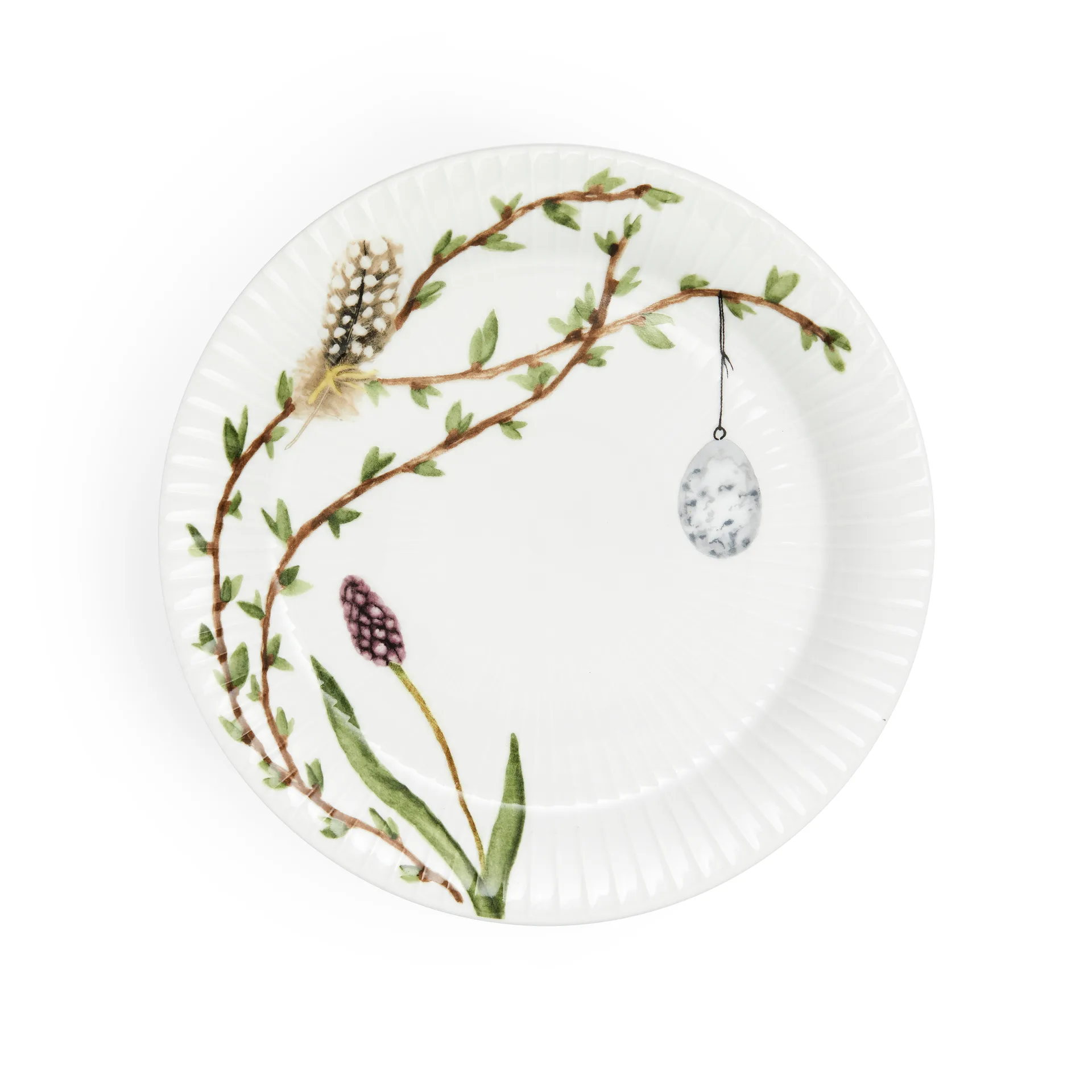 Hammershøi Easter bordje 22 cm, Wit Kähler