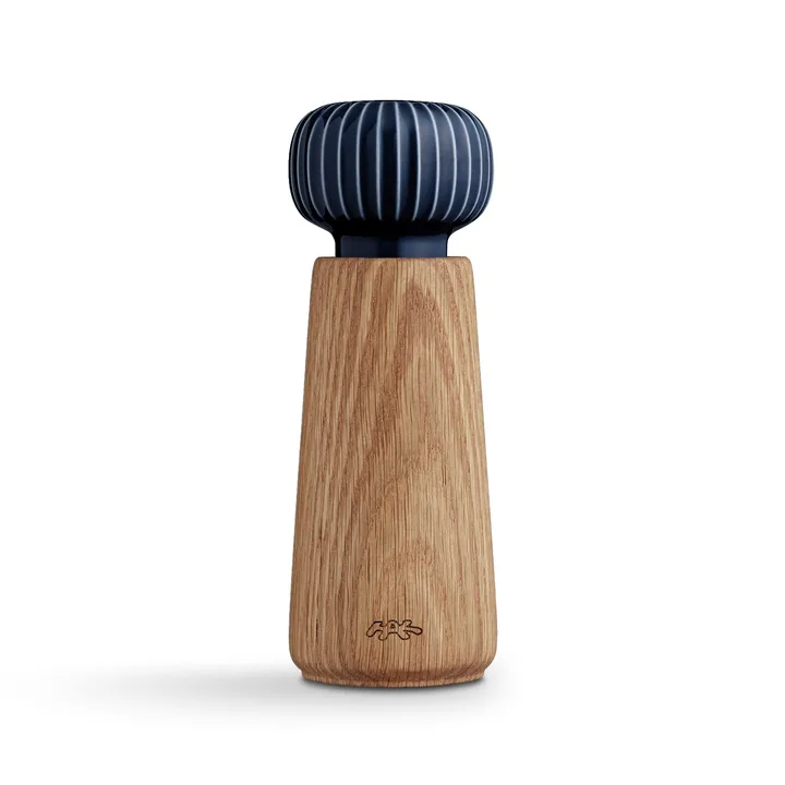 Hammershøi grote kruidenmolen - Indigo, 18 cm - Kähler