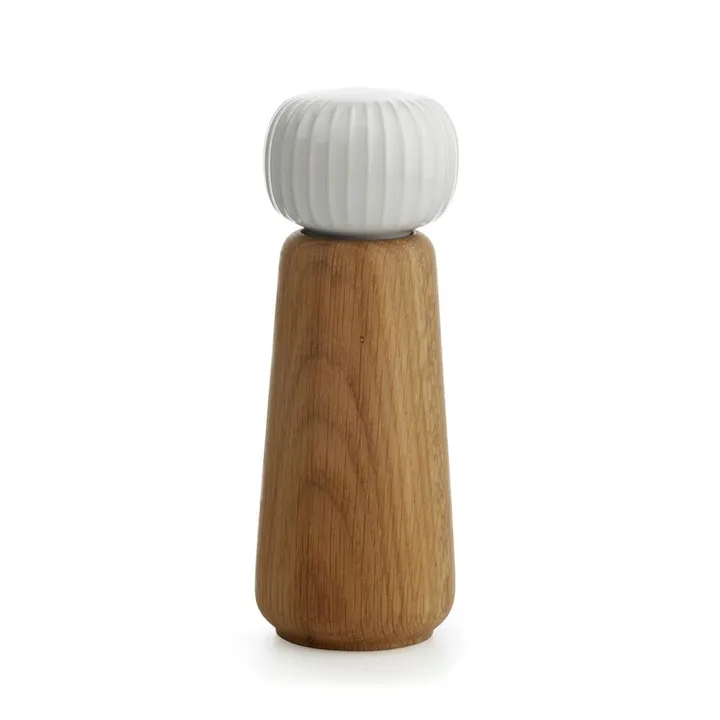 Hammershøi grote kruidenmolen - Wit, 18 cm - Kähler