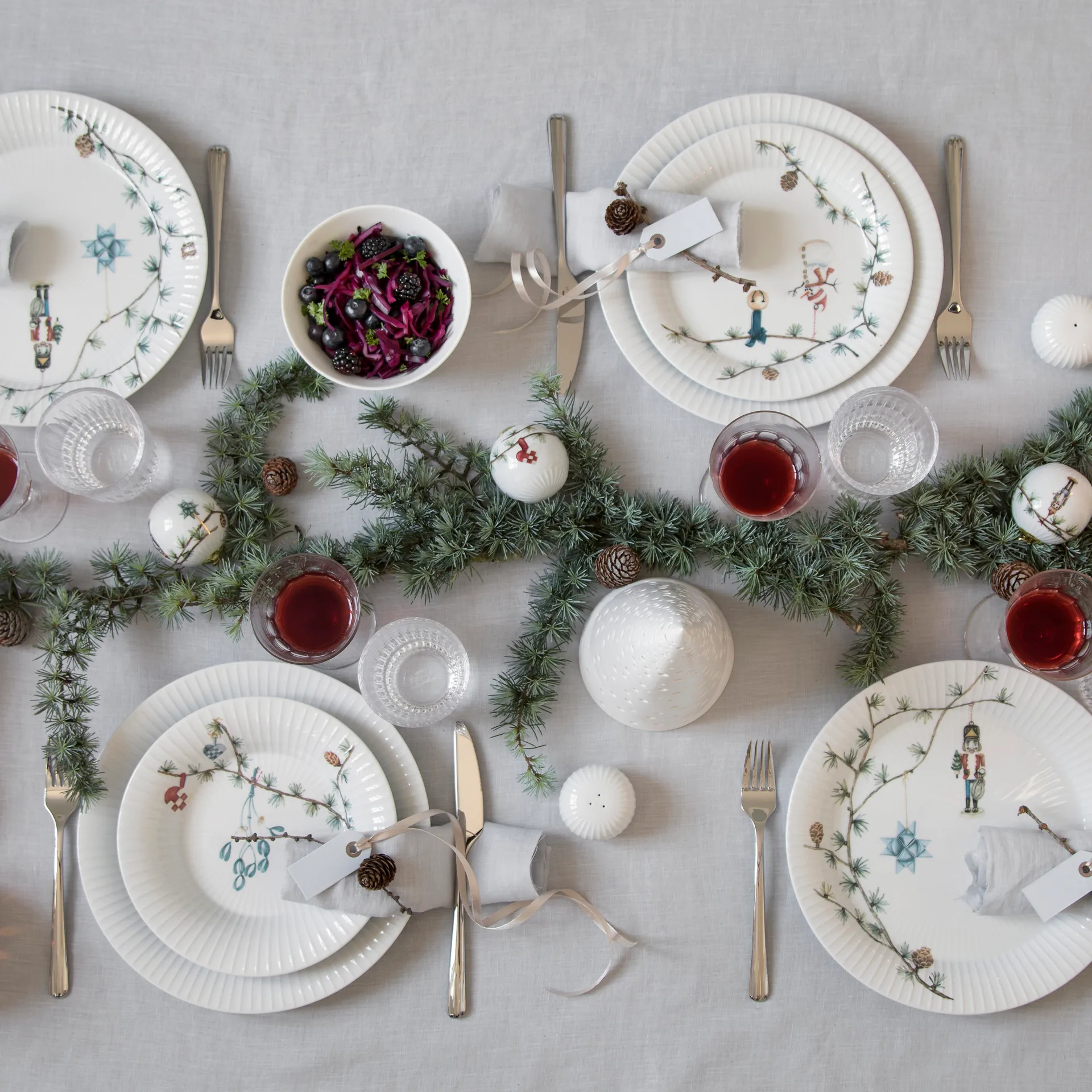 Hammershøi Jul decoratiebal, 6 cm. Kähler