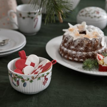 Hammershøi kerstkom Ø12 cm - Wit - Kähler