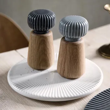 Hammershøi kleine kruidenmolen - Antracietgrijs, 14 cm - Kähler